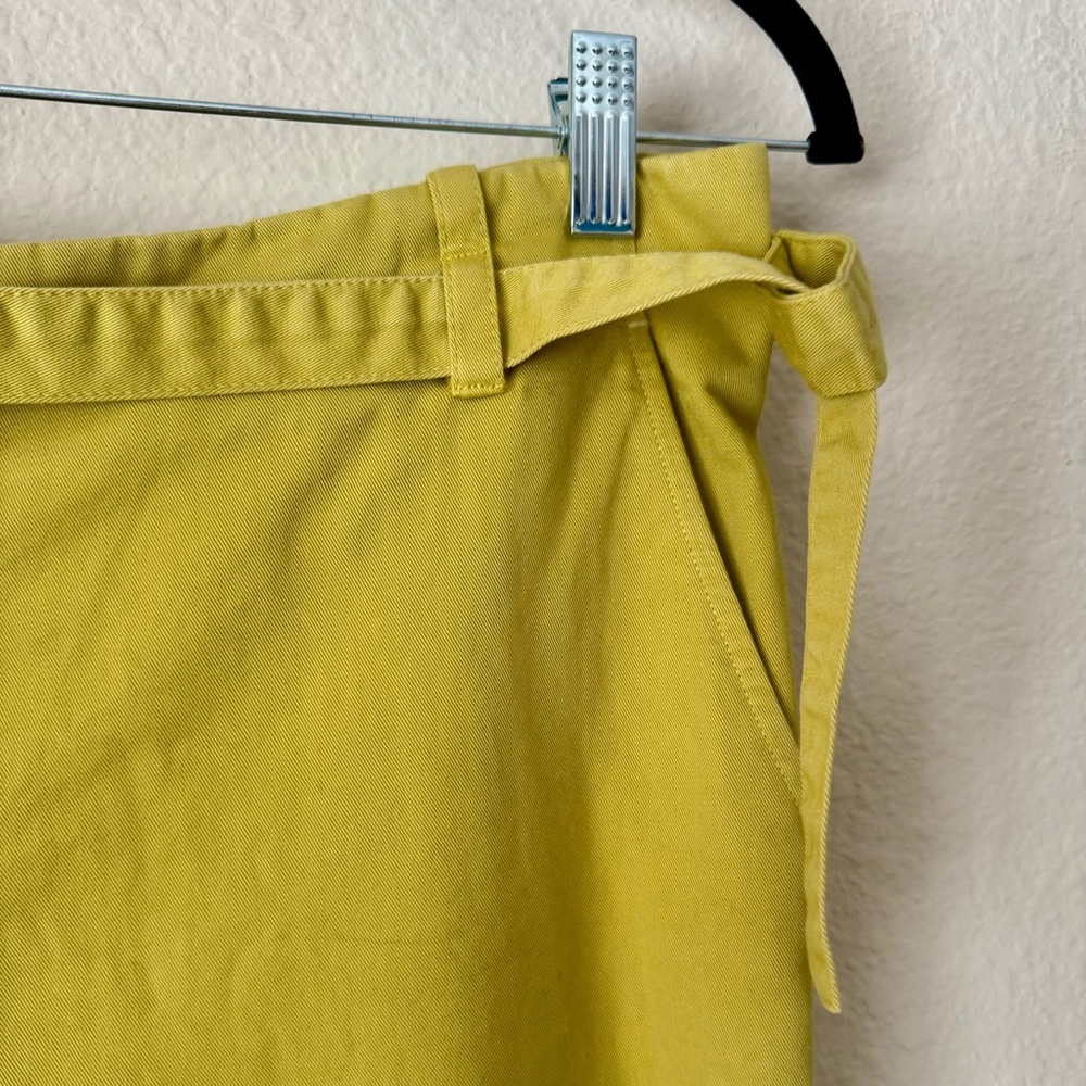 Marni Chartreuse Cropped Chino Trouser Pants - Picture 3 of 5